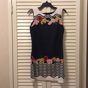 Desigual summer dress.  Linen blend